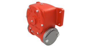 Worm gear drives are commonly used in infrastructure, energy and marine markets.